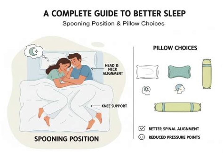 スプーンの抱き方とは?快適な睡眠姿勢の完全ガイド